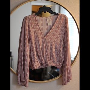 Long sleeve festival top